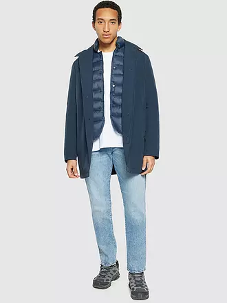 KNOWLEDGE COTTON APPAREL | Trenchcoat | blau